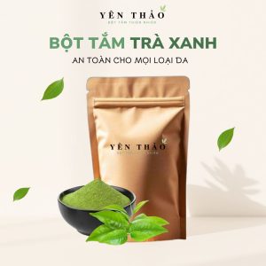 Bột tắm trà xanh