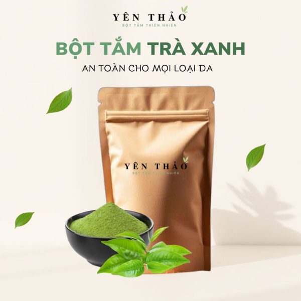 Bột tắm trà xanh