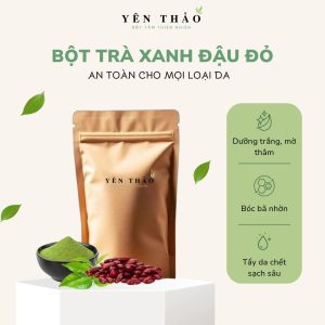 Bột tắm trắng trà xanh đậu đỏ