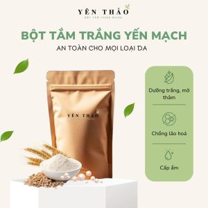 Bột tắm trắng cám gạo và ngọc trai